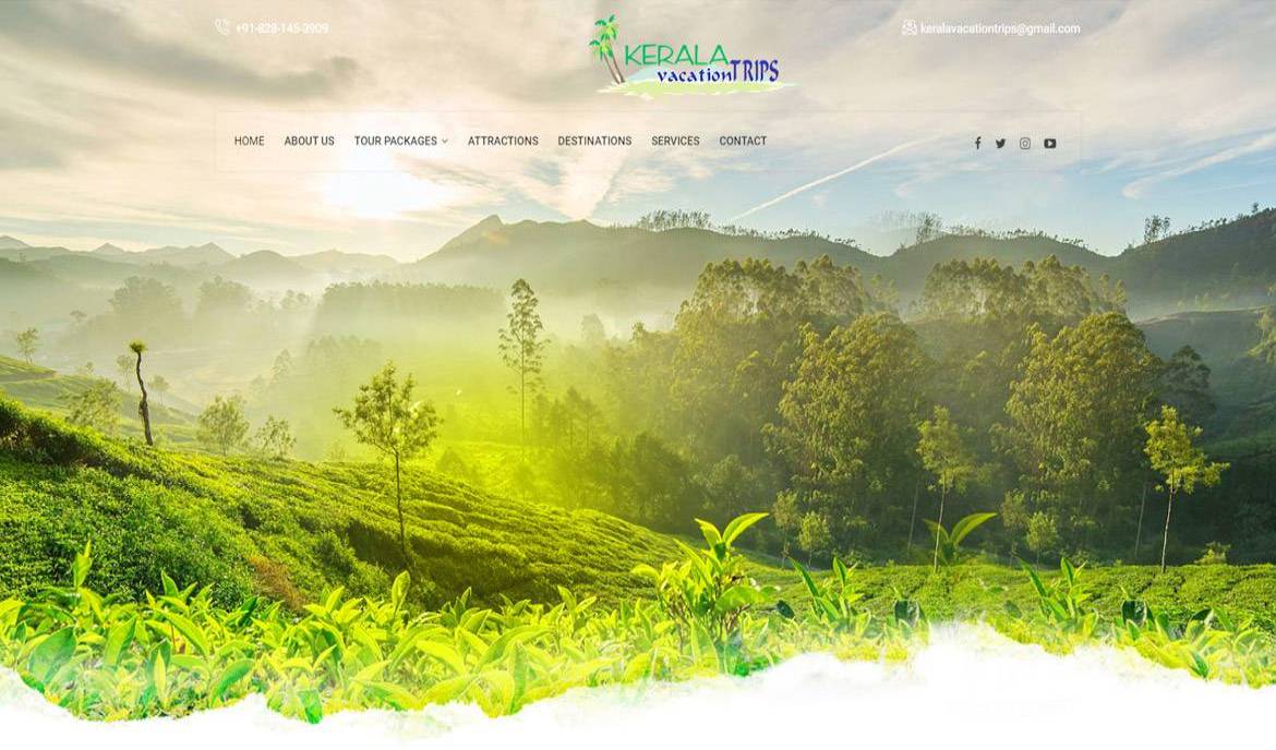 Tourism Website Design Company Kochi